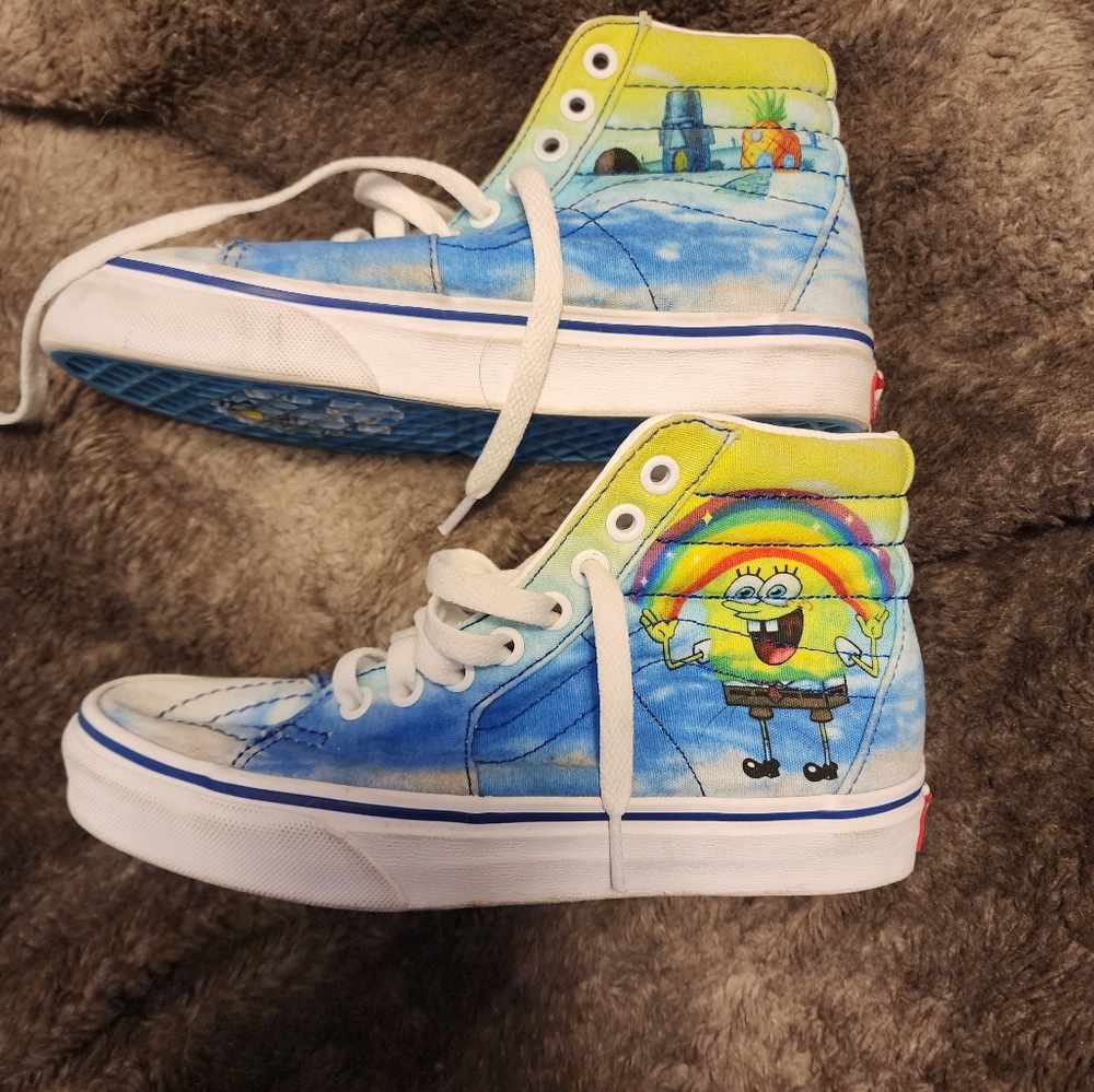 SpongeBob High-Top Sneakers